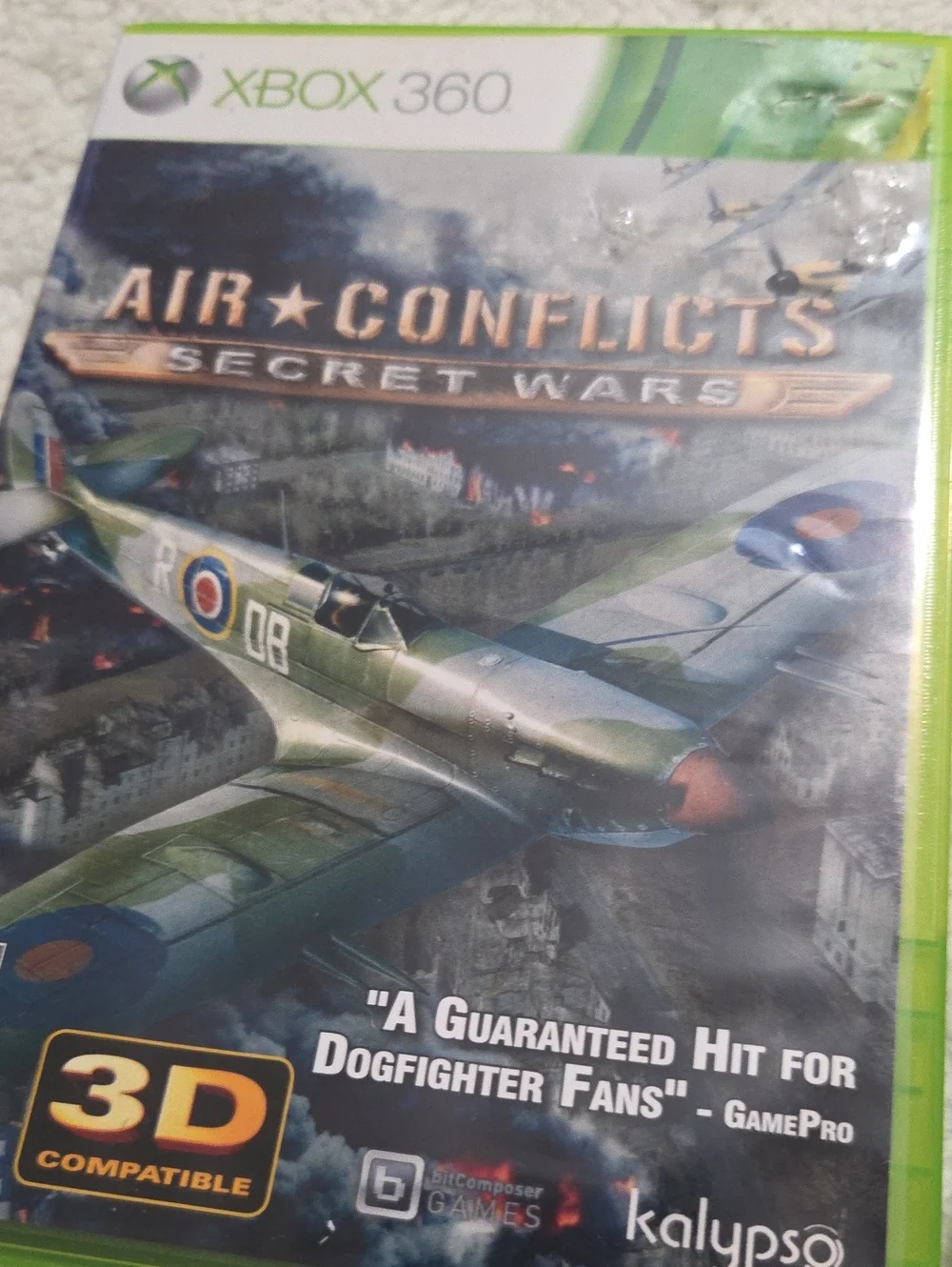 XBOX 360 SET OF 2 AIR CONFLICTS VIDEO GAMES